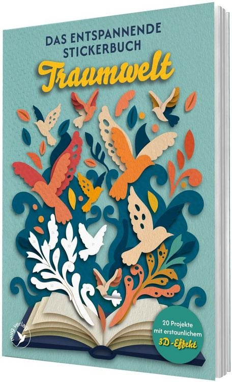 Produktbild: Das entspannende Stickerbuch &ndash; Traumwelt