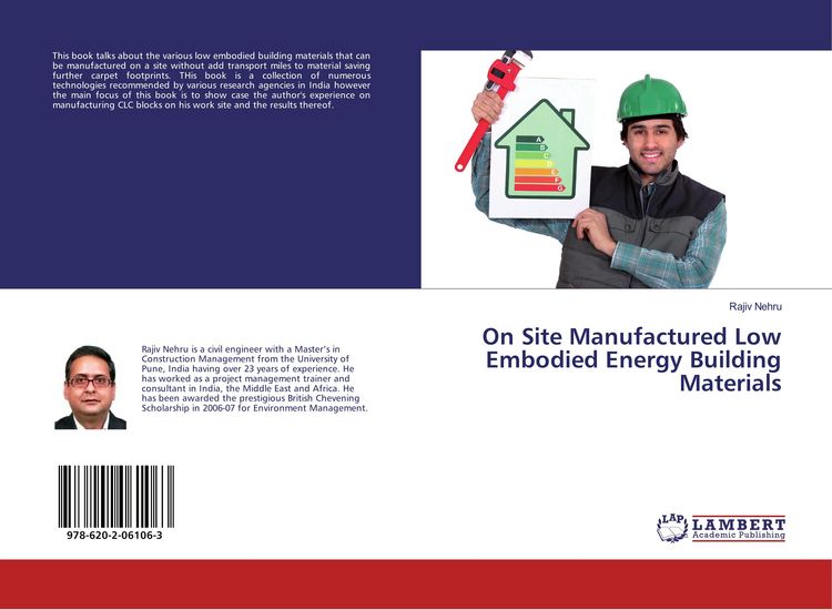 Produktbild: On Site Manufactured Low Embodied Energy Building Materials