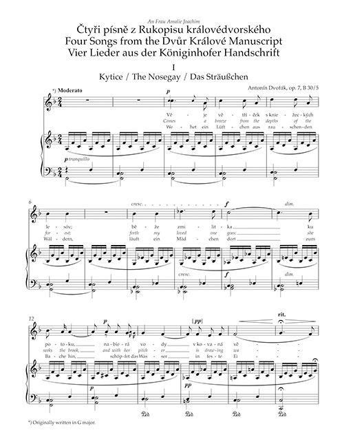 Produktbild: Lieder I f&uuml;r tiefe Stimme