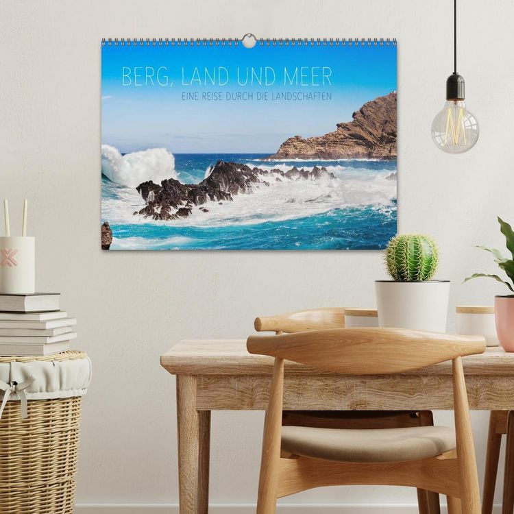 Produktbild: Berg, Land und Meer - Eine Reise durch die Landschaften (Wandkalender 2026 DIN A3 quer), CALVENDO Monatskalender