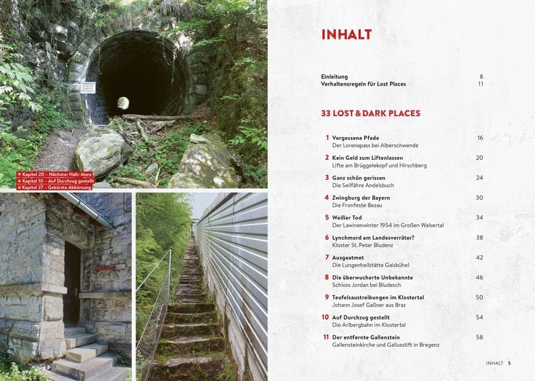 Produktbild: Lost & Dark Places Bregenz und Vorarlberg