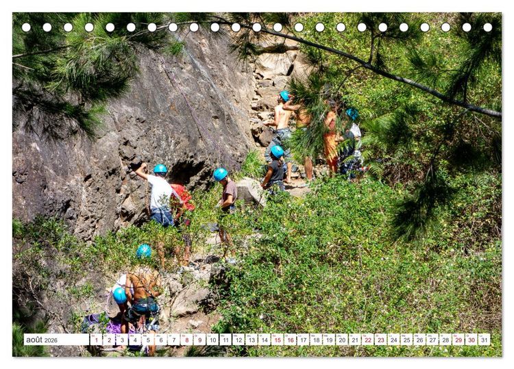 Produktbild: &Icirc;le de la R&eacute;union - Le paradis fran&ccedil;ais dans l'oc&eacute;an Indien (Calendrier de bureau 2026 DIN A5 vertical), CALVENDO calendrier mensuel
