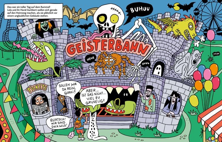 Produktbild: Schrecklich geheime Geisterbahn-Geheimnisse