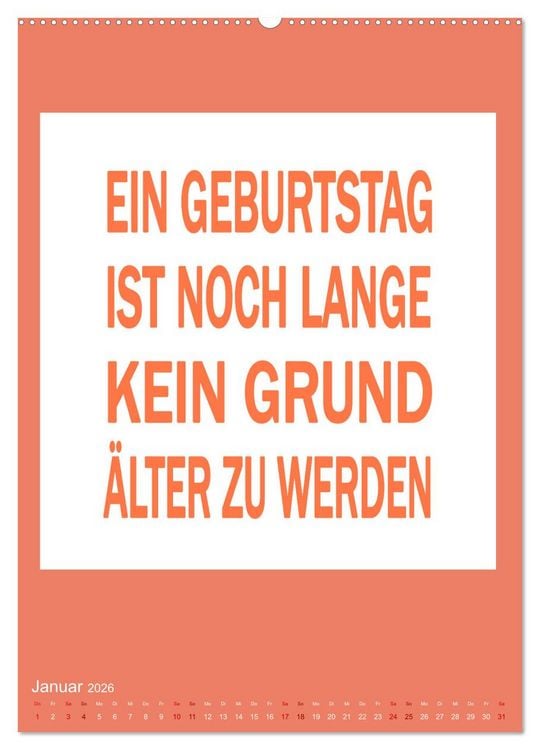 Produktbild: Memo an mich (hochwertiger Premium Wandkalender 2026 DIN A2 hoch), Kunstdruck in Hochglanz