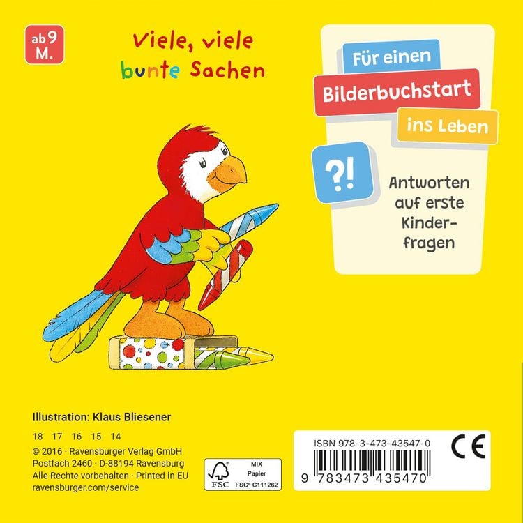 Produktbild: Mein erstes Gucklochbuch: Farben