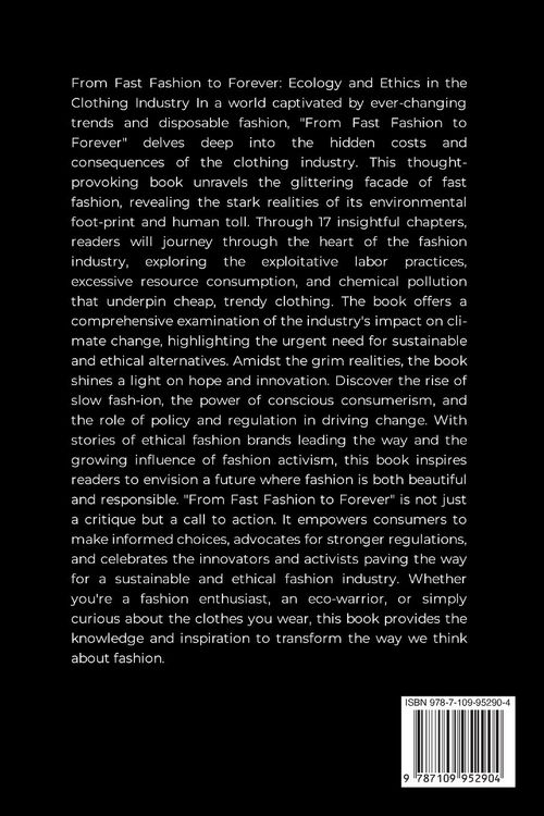 Produktbild: From Fast Fashion to Forever, Ecology and Ethics in the Clothing Industry