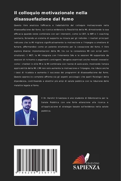 Produktbild: Il colloquio motivazionale nella disassuefazione dal fumo