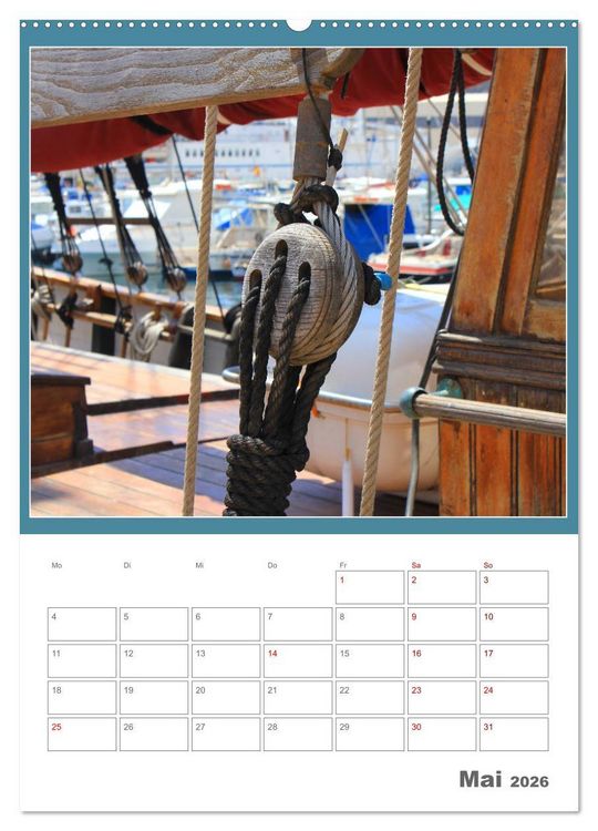 Produktbild: Pur maritim (Wandkalender 2026 DIN A2 hoch), CALVENDO Monatskalender