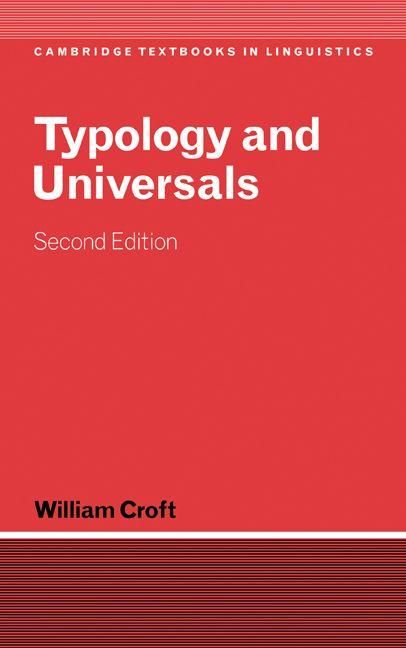 Produktbild: Typology and Universals