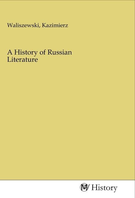 Produktbild: A History of Russian Literature