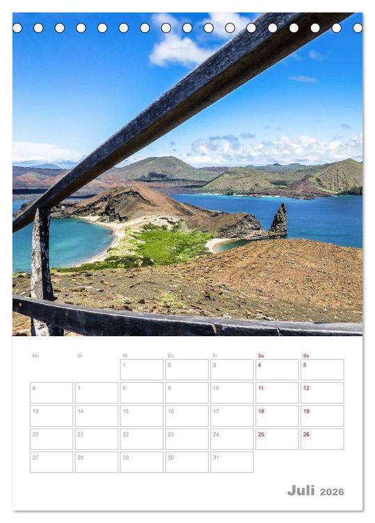Produktbild: &iexcl;viva S&uuml;damerika (Tischkalender 2026 DIN A5 hoch), CALVENDO Monatskalender