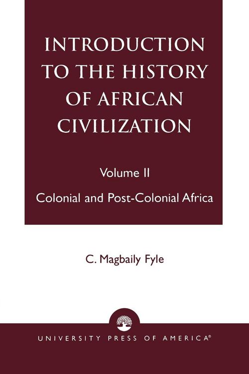Produktbild: Introduction to the History of African Civilization