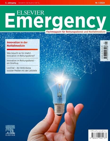 Produktbild: ELSEVIER Emergency. Innovation in der Notfallmedizin. 1/2024