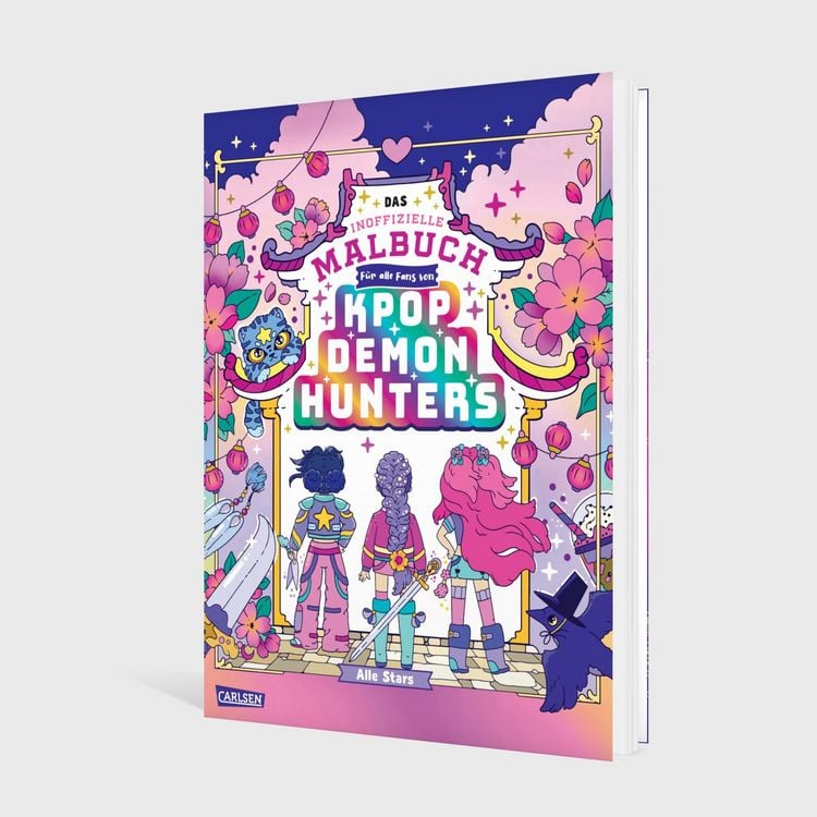Produktbild: K-POP Das inoffizielle Malbuch f&uuml;r Fans von K-POP DEMON HUNTERS