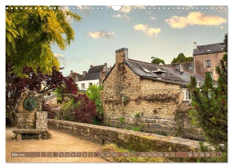 Produktbild: Pont-Aven Bretagne (Wandkalender 2026 DIN A3 quer), CALVENDO Monatskalender