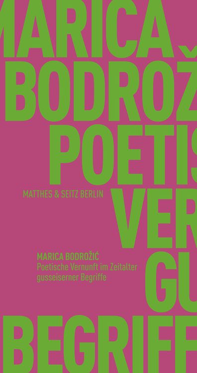 Produktbild: Poetische Vernunft im Zeitalter gusseiserner Begriffe
