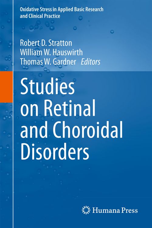 Produktbild: Studies on Retinal and Choroidal Disorders