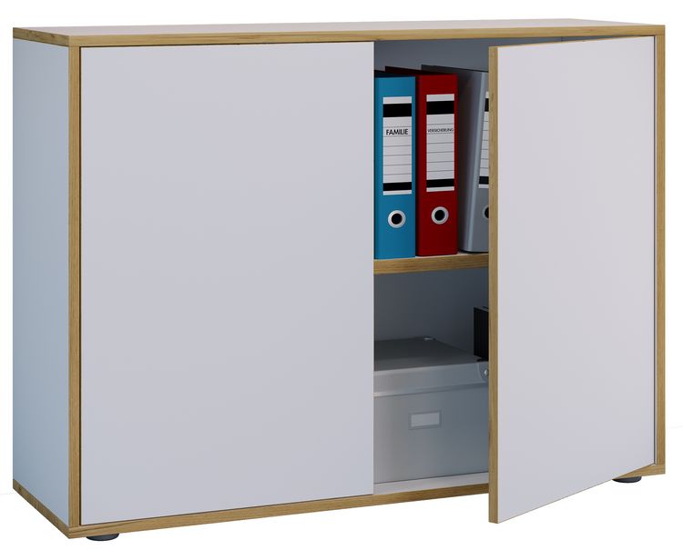Produktbild: B&uuml;roschrank Aktenschrank Sideboard Salia 2fach