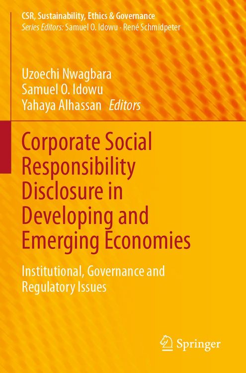 Produktbild: Corporate Social Responsibility Disclosure in Developing and Emerging Economies