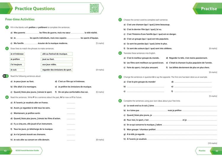 Produktbild: Aqa GCSE French Complete Revision and Practice