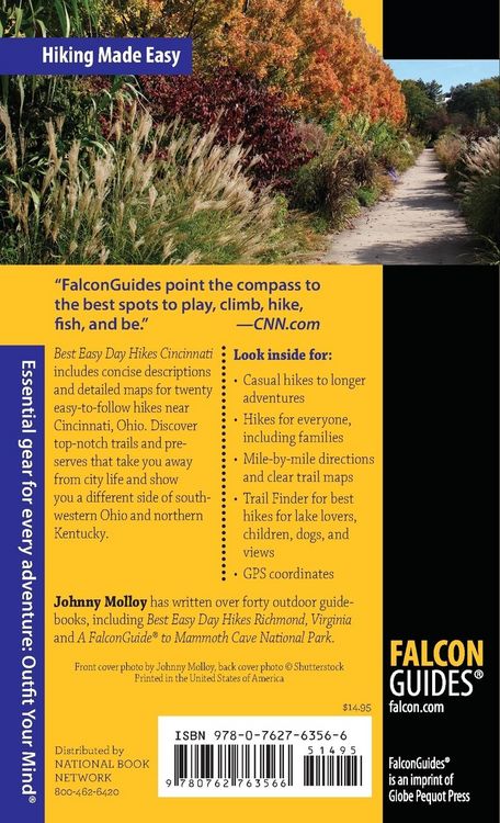 Produktbild: Best Easy Day Hikes Cincinnati
