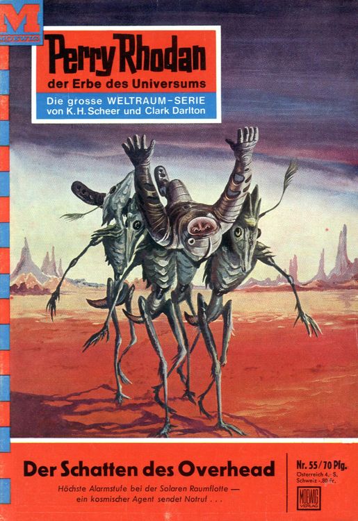 Produktbild: Perry Rhodan 55: Der Schatten des Overhead