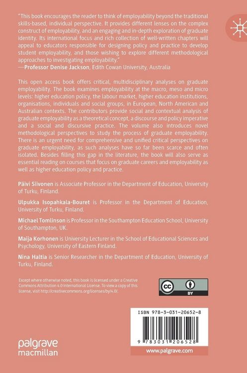 Produktbild: Rethinking Graduate Employability in Context