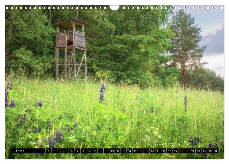 Produktbild: Kanzeln im Revier (Wandkalender 2026 DIN A3 quer), CALVENDO Monatskalender