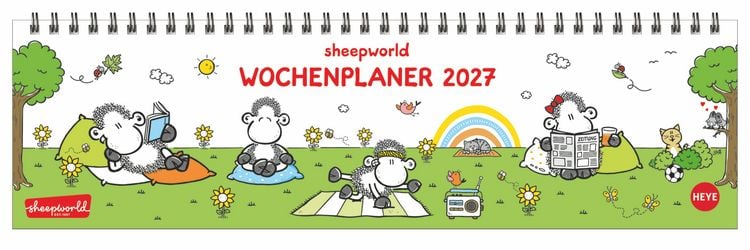 Produktbild: sheepworld Wochenquerplaner 2027