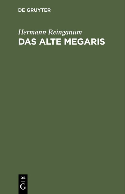 Produktbild: Das alte Megaris