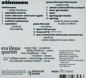 Produktbild: Stimmen (Digipak)