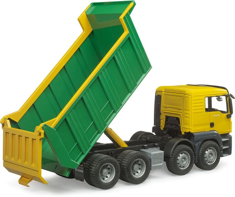 Produktbild: Bruder LKW Modell MAN TGS Muldenkipper Fertigmodell LKW Modell
