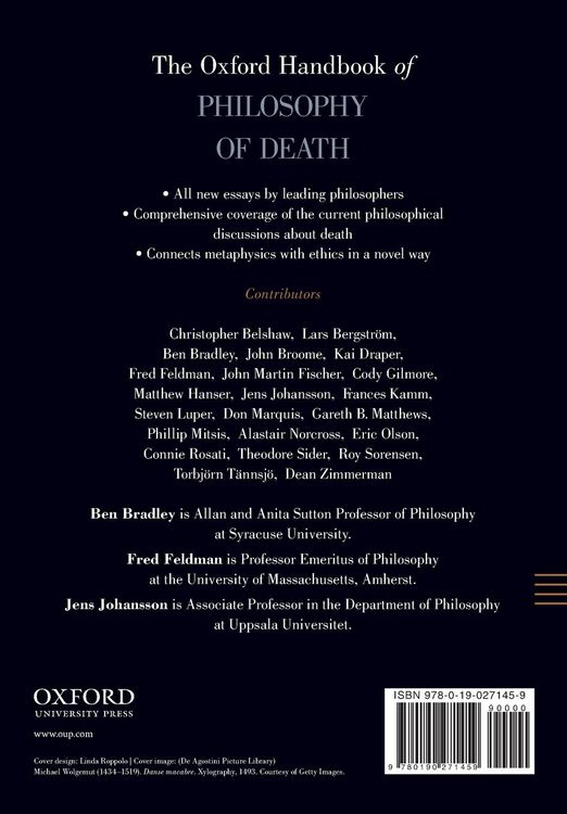 Produktbild: Oxford Handbook of Philosophy of Death