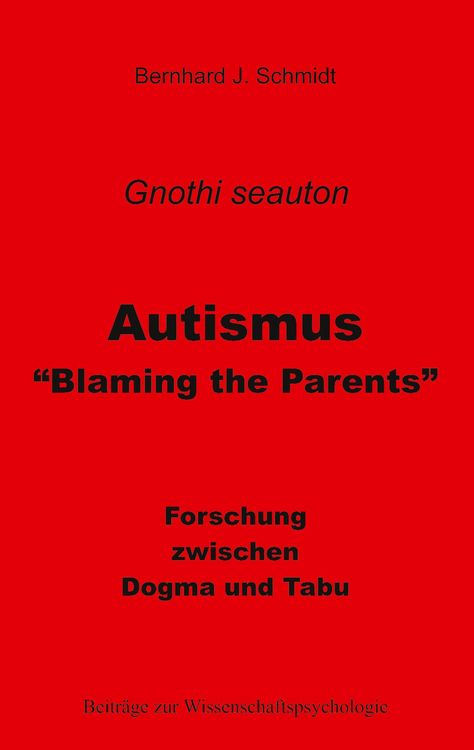 Produktbild: Autismus - "Blaming the Parents"