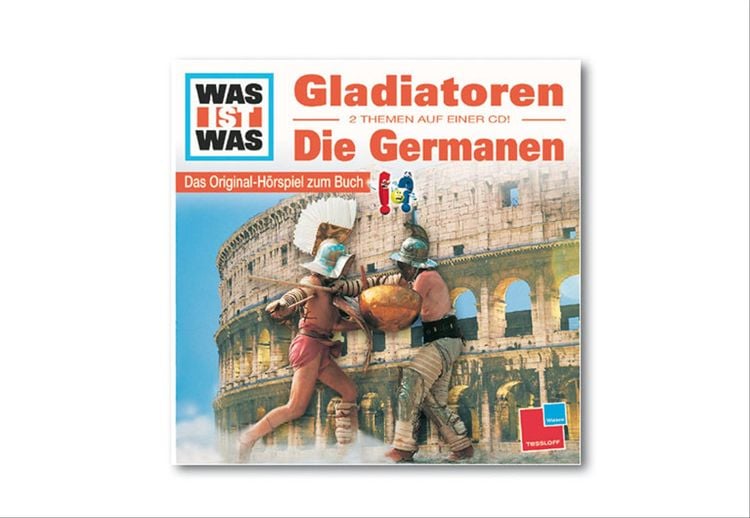 Produktbild: WAS IST WAS H&ouml;rspiel-CD: Gladiatoren/ Germanen