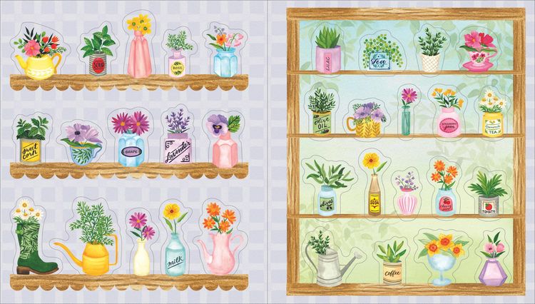 Produktbild: A Plant Lover's Sticker Book