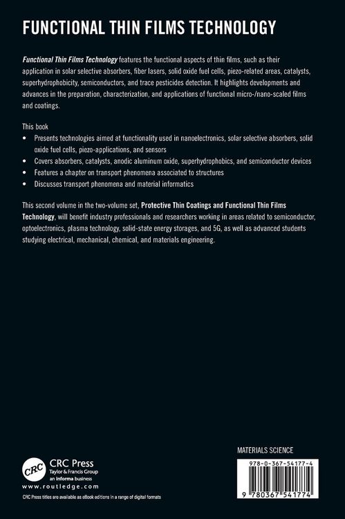 Produktbild: Functional Thin Films Technology