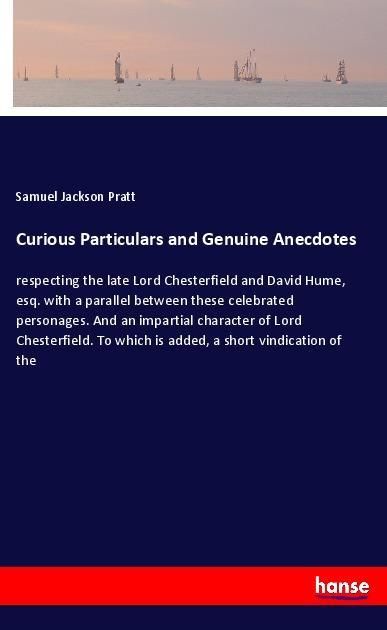 Produktbild: Curious Particulars and Genuine Anecdotes
