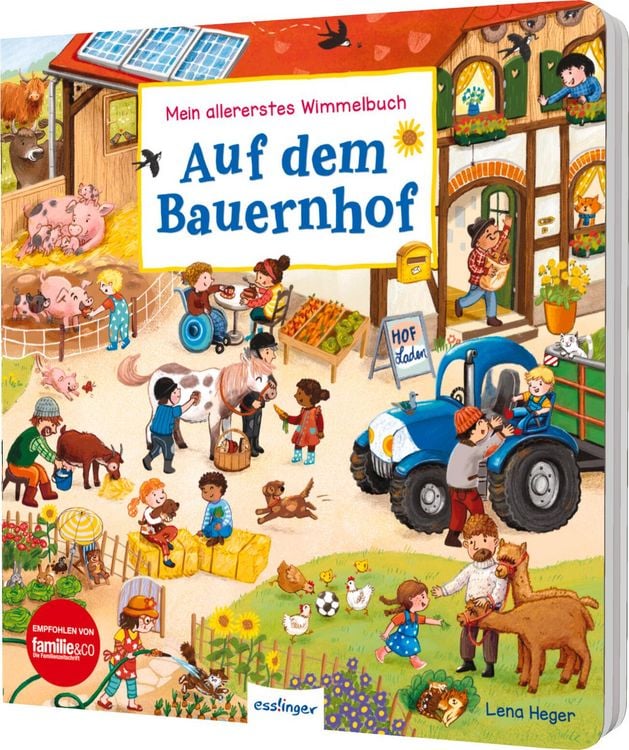 Produktbild: Mein allererstes Wimmelbuch: Auf dem Bauernhof