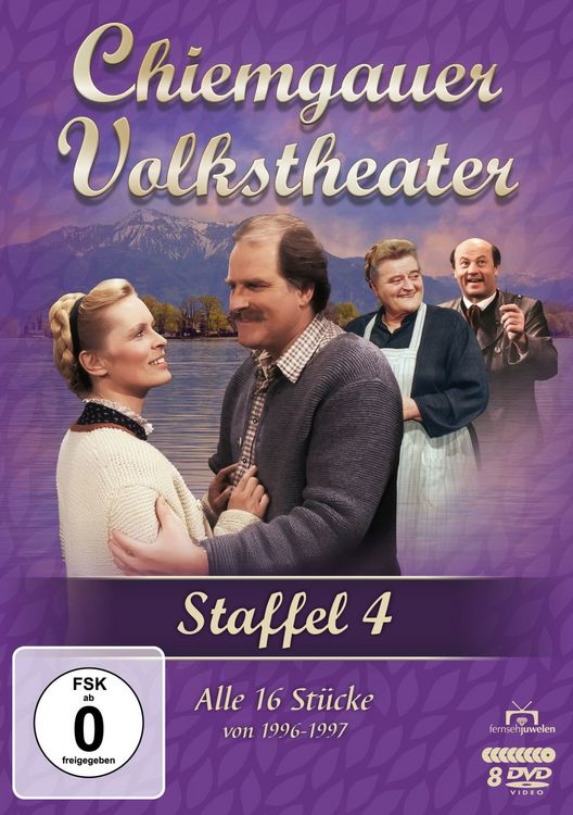 Produktbild: Chiemgauer Volkstheater - Die komplette Staffel 4 von 1996-1997 (Fernsehjuwelen) [8 DVDs]