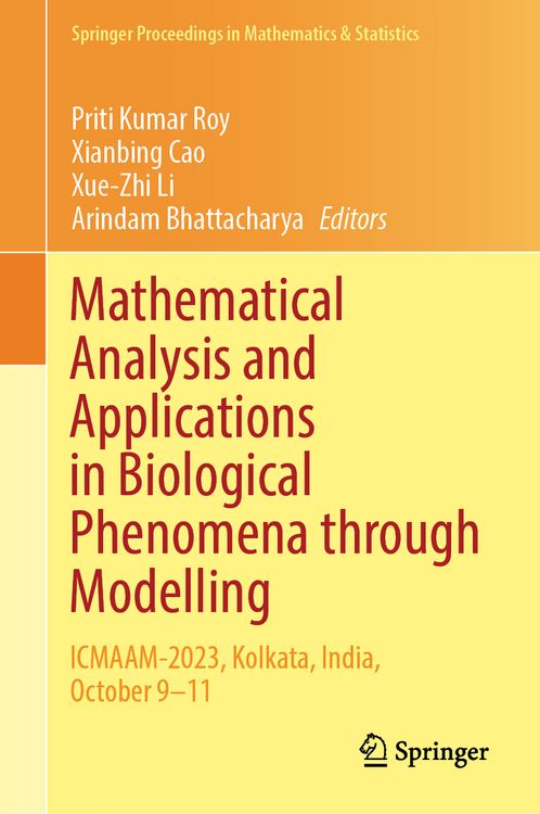 Produktbild: Mathematical Analysis and Applications in Biological Phenomena through Modelling