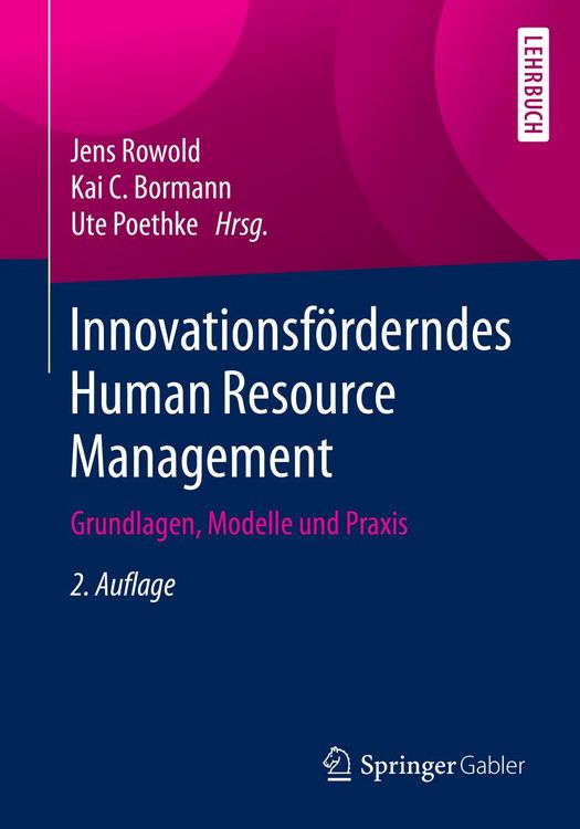Produktbild: Innovationsf&ouml;rderndes Human Resource Management