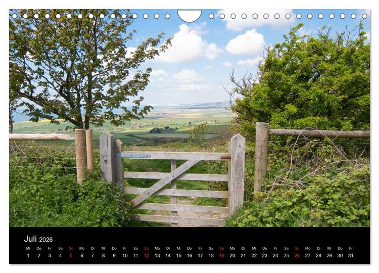 Produktbild: Unterwegs auf der Isle of Wight (Wandkalender 2026 DIN A4 quer), CALVENDO Monatskalender