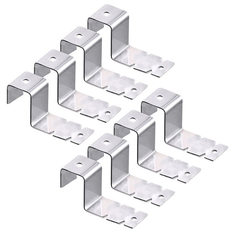 Produktbild: Fensterhaken 8er Set, f&uuml;r Fensterrahmen bis 1,8 cm geeignet