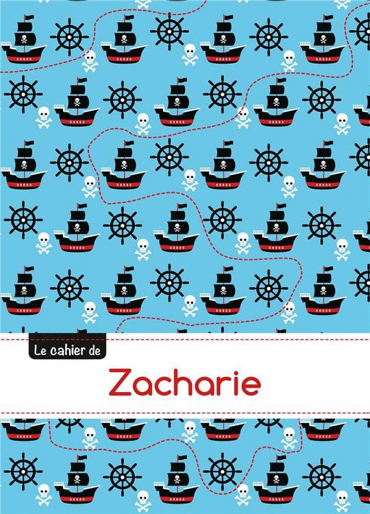Produktbild: Cahier zacharie blanc,96p,a5