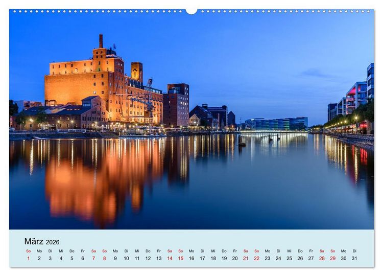 Produktbild: Ruhrnights (Wandkalender 2026 DIN A2 quer), CALVENDO Monatskalender