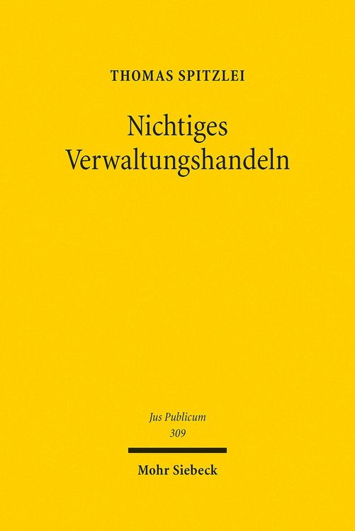 Produktbild: Nichtiges Verwaltungshandeln