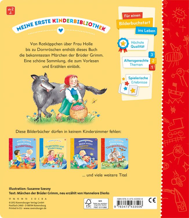Produktbild: Meine erste Kinderbibliothek - Meine ersten M&auml;rchen