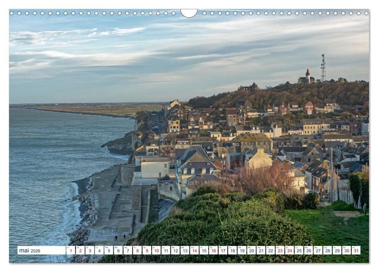 Produktbild: La c&ocirc;te picarde Le long des falaises (Calendrier mural 2026 DIN A3 vertical), CALVENDO calendrier mensuel