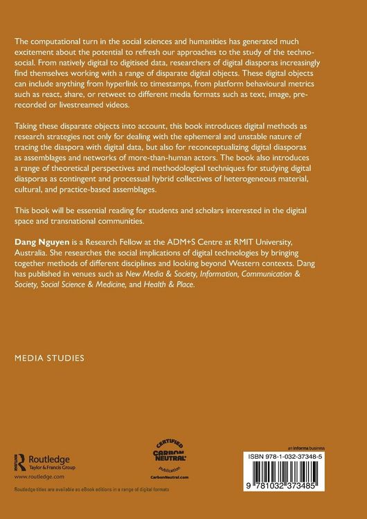 Produktbild: Digital Research Methods and the Diaspora